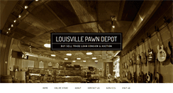 Desktop Screenshot of louisvillepawndepot.com